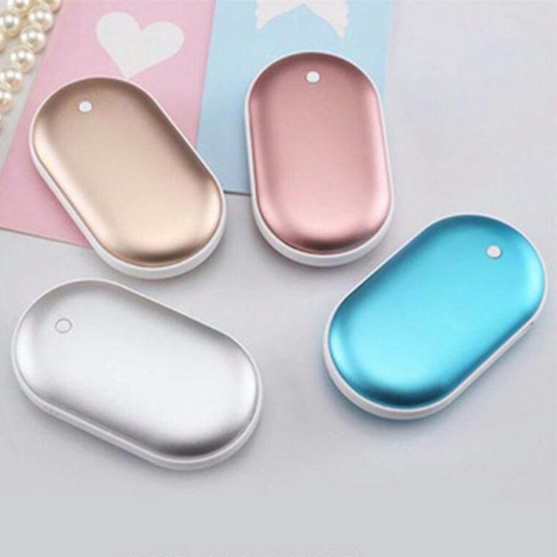 Rechargeable Hand Warmer Power Bank with Quick Heat and Adjustable Temperature Settings - Sofitte