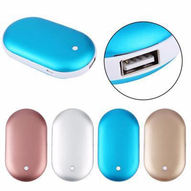 Rechargeable Hand Warmer Power Bank with Quick Heat and Adjustable Temperature Settings - Sofitte