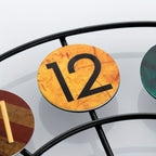 Retro Metal Wall Clock with Silent Quartz Movement for Home and Café Décor - Sofitte