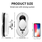 Robot Window Cleaner with 5600Pa Suction and AI Navigation for Streak-Free Glass - Sofitte