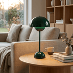 Scandinavian Rechargeable LED Table Lamp with Touch Control for Bedside, Desk and Living Room - Sofitte
