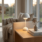 Scandinavian Rechargeable LED Table Lamp with Touch Control for Bedside, Desk and Living Room - Sofitte