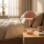 Scandinavian Rechargeable LED Table Lamp with Touch Control for Bedside, Desk and Living Room - Sofitte