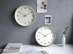 Scandinavian Wall Clock with Silent Quartz Movement for Minimalist Interiors - Sofitte