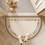Semicircle Doormat - Non-Slip Dirt-Repellent Mat for Indoor and Outdoor Entrances - Sofitte