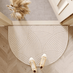 Semicircle Doormat - Non-Slip Dirt-Repellent Mat for Indoor and Outdoor Entrances - Sofitte