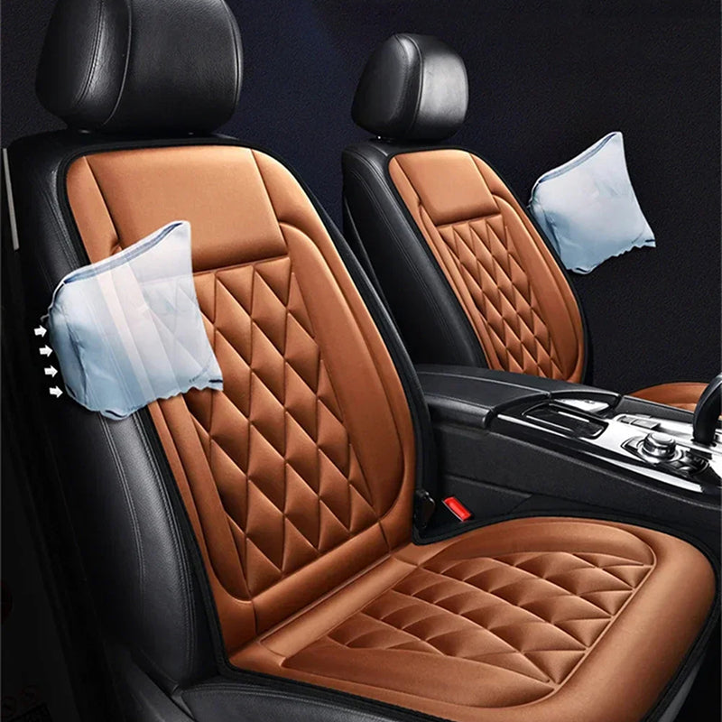 Heated Car Seat Cushions with Dual Control for Instant Winter Comfort