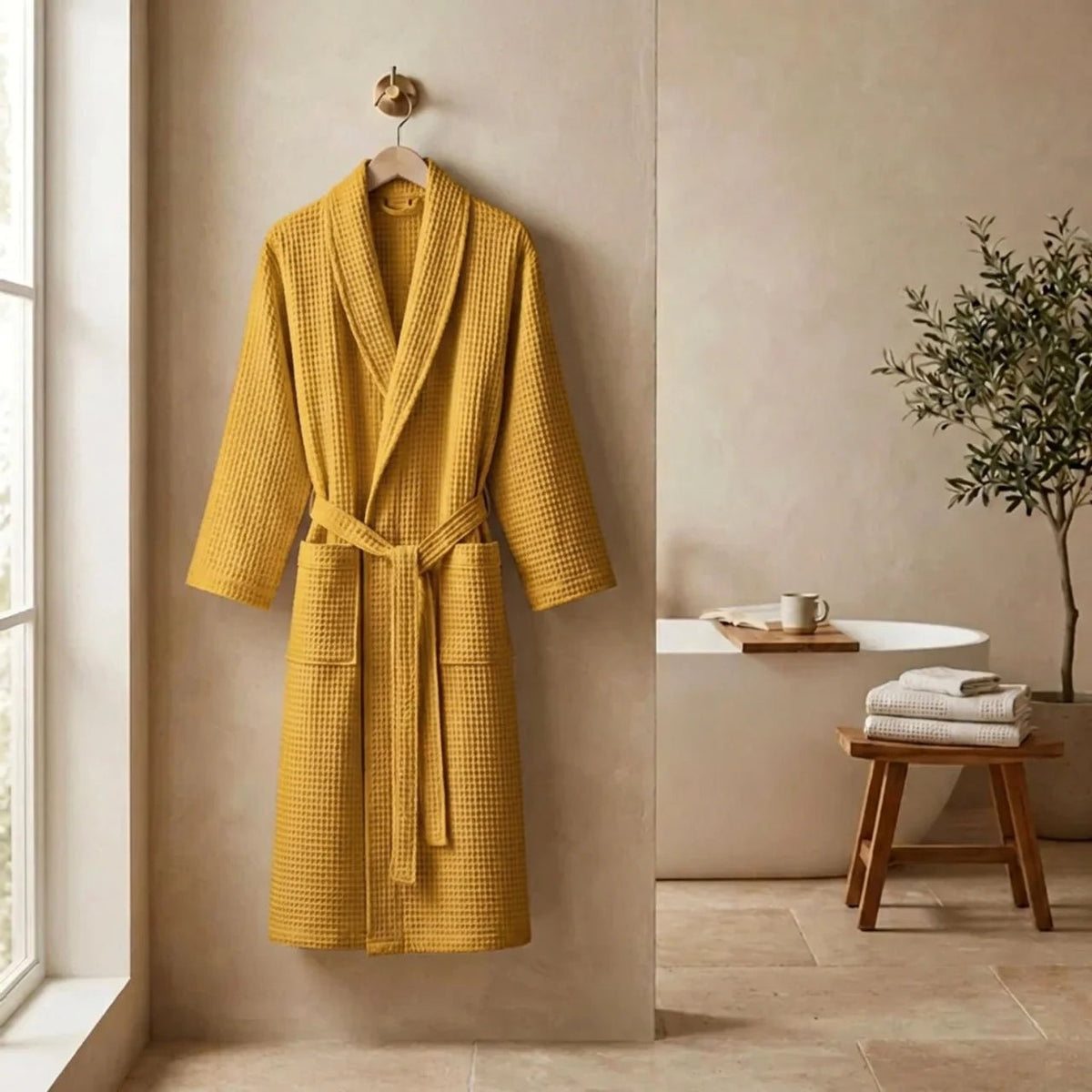 Soft Cotton Bathrobe for Comfort and Relaxation at Home - Sofitte