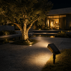 Solar-Powered Outdoor Spotlight with Adjustable Head for Garden and Pathway Lighting - Sofitte