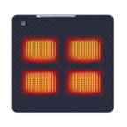 USB Powered Heated Sleeping Pad with Multiple Heating Zones for Cold Weather Camping