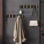 Wall-Mounted Foldable Hook for Coats and Accessories in Stainless Steel - Sofitte