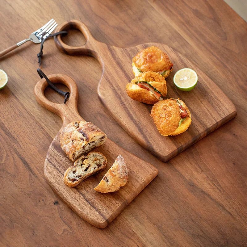 Walnut Cutting Board with Dual-Sided Functionality for Kitchen and Serving - Sofitte