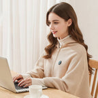 Wearable Heated Blanket with USB Power and Eight Heating Zones for Instant Warmth