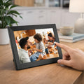 WiFi Digital Photo Frame with Touchscreen HD Display for Instant Photo Sharing - Sofitte