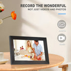 WiFi Digital Photo Frame with Touchscreen HD Display for Instant Photo Sharing - Sofitte