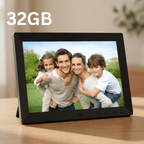 WiFi Digital Photo Frame with Touchscreen HD Display for Instant Photo Sharing - Sofitte