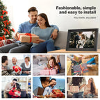 WiFi Digital Photo Frame with Touchscreen HD Display for Instant Photo Sharing - Sofitte