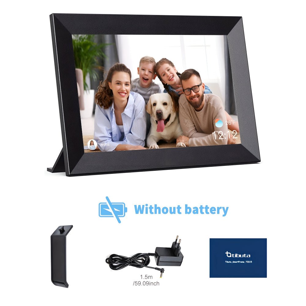 WiFi Digital Photo Frame with Touchscreen HD Display for Instant Photo Sharing - Sofitte