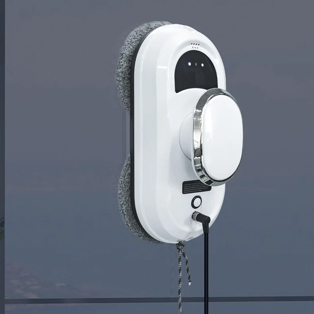 Robot Window Cleaner with 5600Pa Suction and AI Navigation for Streak-Free Glass